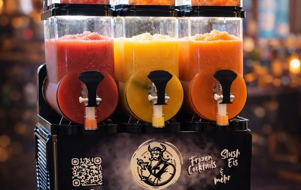 Speedymaxx Express 3, Ninja Slushi oder 2 x 2,4L Slush Maschine für Ihre Veranstaltung mieten