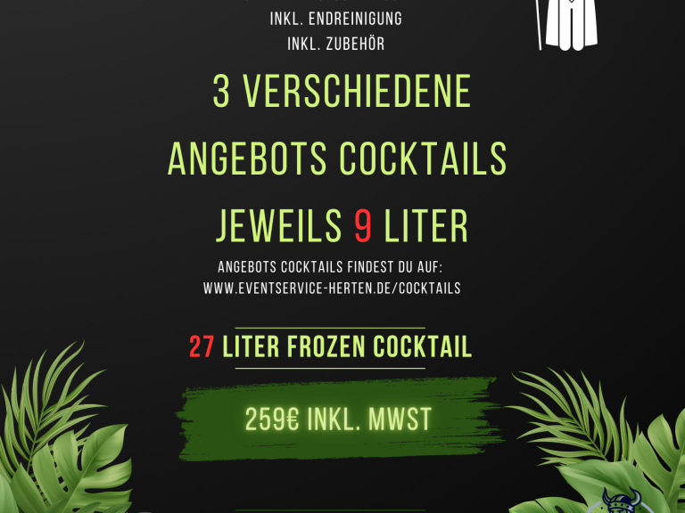 Frozen Cocktail Angebot Loki