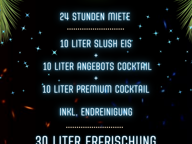 Angebot Feuer & Eis XLarge - Slush Eis und Cocktail - 27 Liter