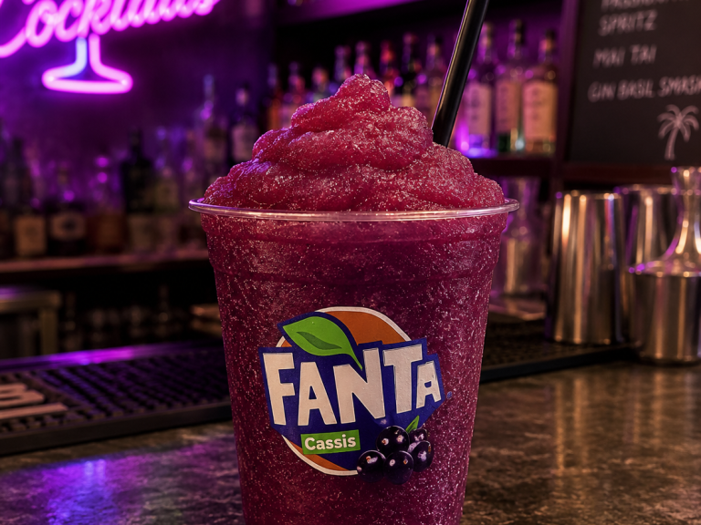 Frozen Limonade in Slush Eis Form
